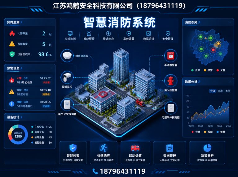 阿里智慧消防系统展示图
